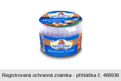 KRÁL SÝRŮ HERMELÍN Marinované kostičky