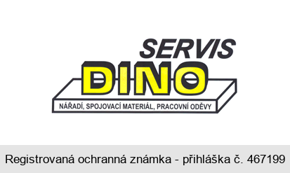 SERVIS DINO NÁŘADÍ, SPOJOVACÍ MATERIÁL, PRACOVNÍ ODĚVY