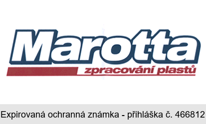 Marotta zpracování plastů