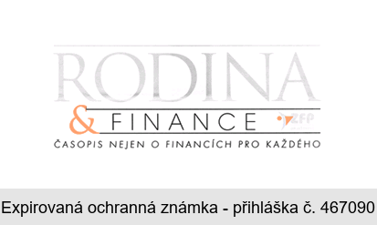 RODINA & FINANCE ČASOPIS NEJEN O FINANCÍCH PRO KAŽDÉHO ZFP akademie