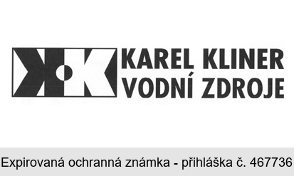 KK KAREL KLINER VODNÍ ZDROJE