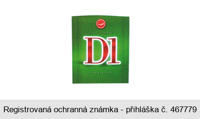 D1 CIGARETTE TOBACCO VIRGINIA