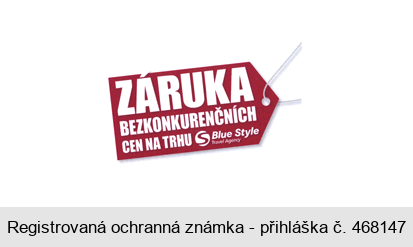 ZÁRUKA BEZKONKURENČNÍCH CEN NA TRHU S Blue Style Travel Agency