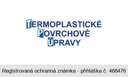 TERMOPLASTICKÉ POVRCHOVÉ ÚPRAVY