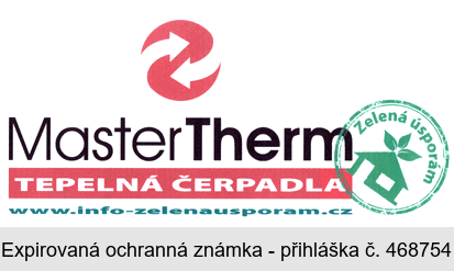 MasterTherm TEPELNÁ ČERPADLA www.info-zelenausporam.cz Zelená úsporám