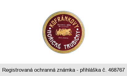 KOFRÁNKOVY HOŘICKÉ TRUBIČKY založeno r. 1879