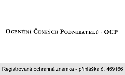 OCENĚNÍ ČESKÝCH PODNIKATELŮ - OCP