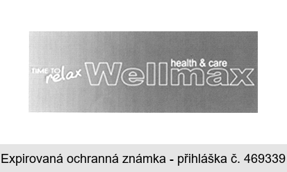 TIME TO relax Wellmax health & care