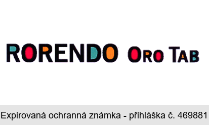 RORENDO ORO TAB