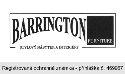 BARRINGTON FURNITURE STYLOVÝ NÁBYTEK A INTERIÉRY