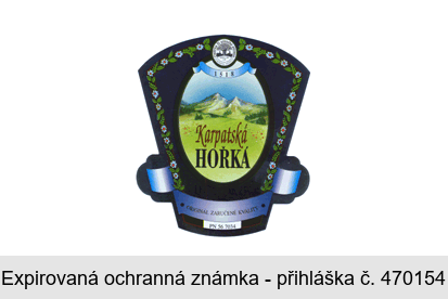 Palírna U zeleného stromu založeno roku 1518 STAROREŽNÁ PROSTĚJOV 1518 Karpatská HOŘKÁ ORIGINÁL ZARUČENÉ KVALITY