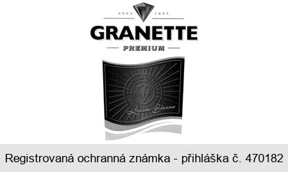 ROKU 1847 GRANETTE PREMIUM PREMIUM QUALITY ORIGINAL RECIPE Krásné Březno