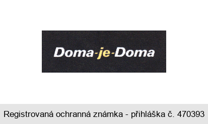 Doma-je-Doma