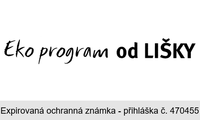 Eko program od LIŠKY