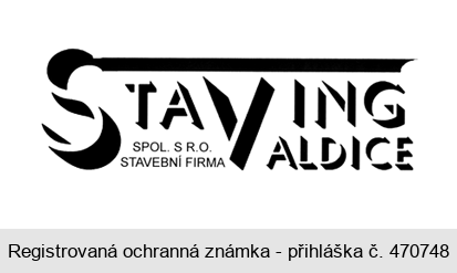 STAVING VALDICE SPOL. S R.O. STAVEBNÍ FIRMA