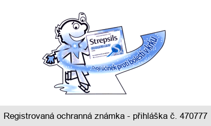 Strepsils COOLING MINT S Dvojí účinek proti bolesti v krku
