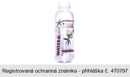 WATER & EASY Verbena & Lemon grass flavour