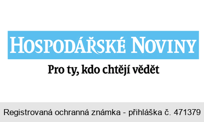 HOSPODÁŘSKÉ NOVINY Pro ty, kdo chtějí vědět