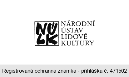 NÚLK NÁRODNÍ ÚSTAV LIDOVÉ KULTURY