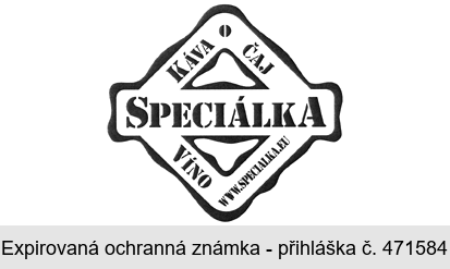 KÁVA ČAJ SPECIÁLKA VÍNO WWW.SPECIALKA.EU