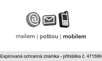 mailem poštou mobilem