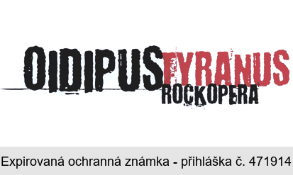 OIDIPUS TYRANUS ROCK OPERA