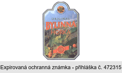 LIKÉRKA DRAK ORIGINAL BYLINNÁ HOŘKÁ