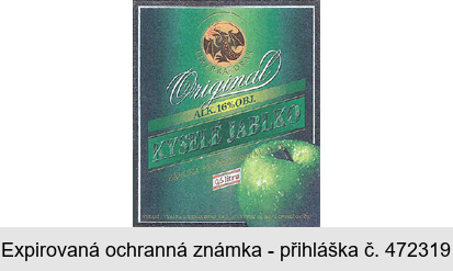 LIKÉRKA DRAK Originál KYSELÉ JABLKO