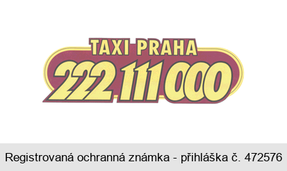 TAXI PRAHA 222 111 000