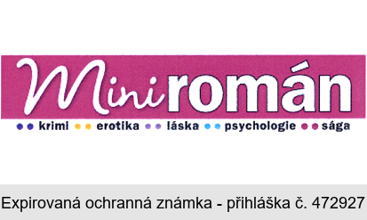 Mini román krimi erotika láska psychologie sága