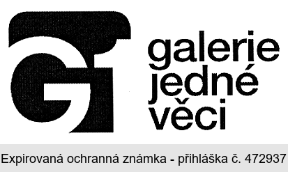 G galerie jedné věci