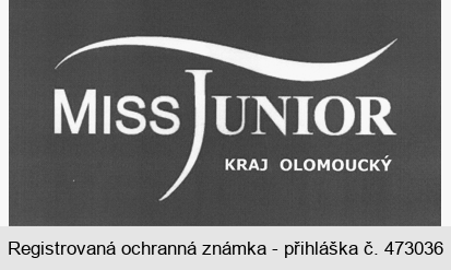 MISS JUNIOR KRAJ OLOMOUCKÝ