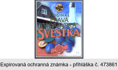 LIKÉRKA DRAK ORIGINAL PRAVÁ MORAVSKÁ ŠVESTKA