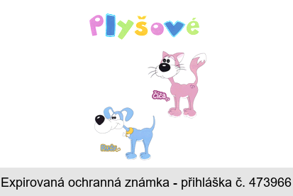 Plyšové Číča Rudy