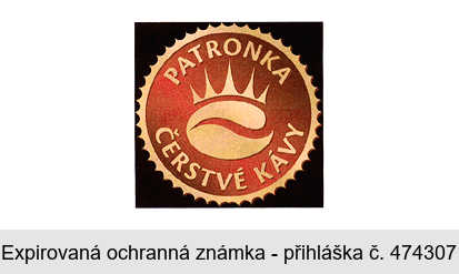 PATRONKA ČERSTVÉ KÁVY