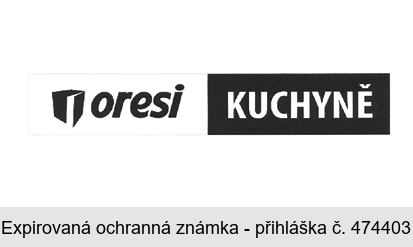 oresi KUCHYNĚ