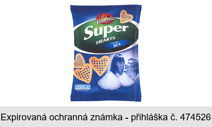 Bohemia Super HEARTS S příchutí SŮL