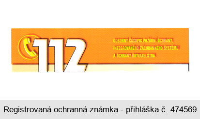 112 ODBORNÝ ČASOPIS POŽÁRNÍ OCHRANY, INTEGROVANÉHO ZÁCHRANNÉHO SYSTÉMU A OCHRANY OBYVATELSTVA