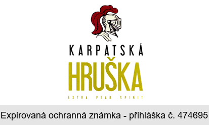 KARPATSKÁ HRUŠKA EXTRA PEAR SPIRIT