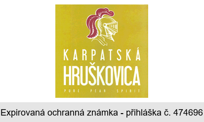 KARPATSKÁ HRUŠKOVICA PURE PEAR SPIRIT