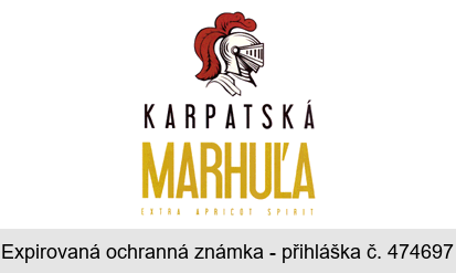 KARPATSKÁ MARHUĹA EXTRA APRICOT SPIRIT