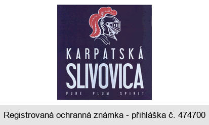 KARPATSKÁ SLIVOVICA PURE PLUM SPIRIT