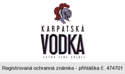 KARPATSKÁ VODKA EXTRA FINE SPIRIT