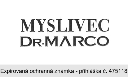 MYSLIVEC DR.MARCO