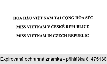 MISS VIETNAM V ČESKÉ REPUBLICE  MISS VIETNAM IN CZECH REPUBLIC