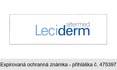 Leciderm altermed