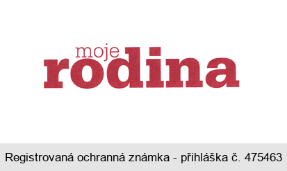 moje rodina