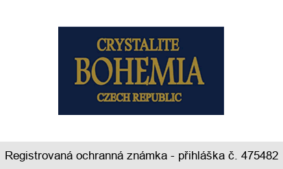 CRYSTALITE BOHEMIA CZECH REPUBLIC