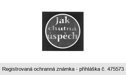 Jak chutná úspěch