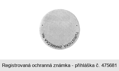 TURISTICKÁ ZNÁMEČKA No.